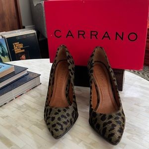 Carrano- Madelyn Hunter Leopard Hair Pump